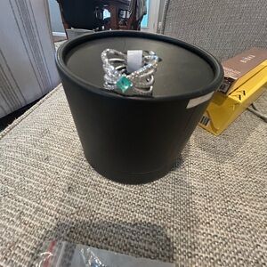 Bomb party sterling club ring size 7